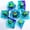 22013, variant on DND resin Polyhedral Dice Set, a 7-piece set, is perfect for Dungeons and Dragons role-playing board games and makes a wonderful holiday party gift and decoration.