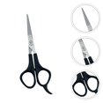 thumbnail image 2 of 1 Pce Ciseaux de Coupe en Acier Inoxydable pour Coiffure et Taille, 2 of 9