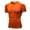 Orange, variant on BinBiL Mens Sportswear Man Workout Leggings Fitness Sports Running Yoga Athletic Shirt Top Blouse