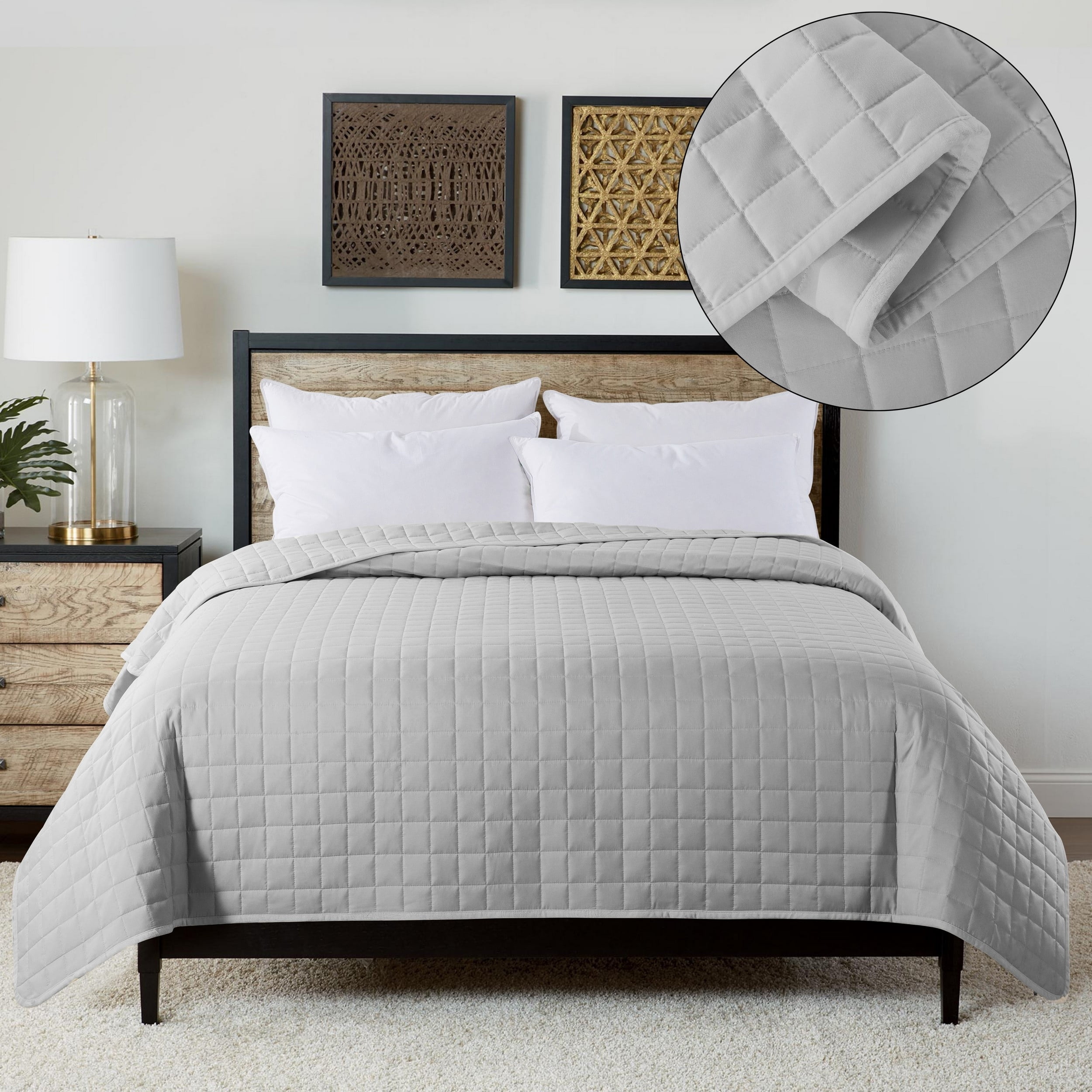 Subway Down Alternative Blanket - White - Full/Queen