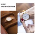 thumbnail image 4 of 3 Slots Dustproof Watch Holder Men Watch Box Organizer Watch Packing Roll, 4 of 8
