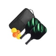 thumbnail image 4 of bedienty Pickleball Racket Set Lightweight Racket And Balls Portable Storage Makes Gift For Sports Enthusiasts 4 Pickleball Balls, 4 of 6