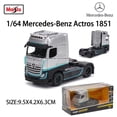thumbnail image 5 of Maisto 1:64 International Mercedes-Benz MACK Anthem Trailer model simulation car model alloy car toy male collection gift, 5 of 10