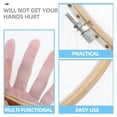 thumbnail image 3 of PAMINGONO 2Pcs Round Diy Craft Paper Making Frame for Beginners Khaki, 3 of 6