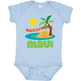 thumbnail image 3 of Inktastic I Love Maui Boys or Girls Baby Bodysuit, 3 of 5
