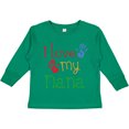 thumbnail image 3 of Inktastic I Love My Nana Boys or Girls Long Sleeve Toddler T-Shirt, 3 of 5
