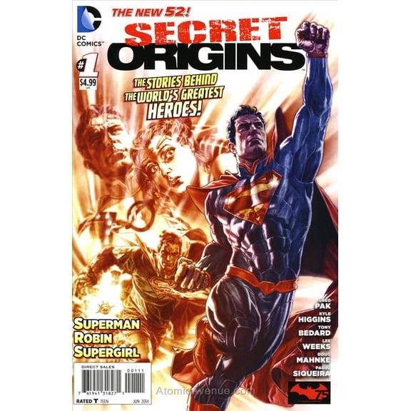 Secret Origins (4th Series) #1 VF ; DC Comic Book