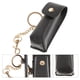 thumbnail image 3 of 1 llavero con forma de lápiz labial, bolsa de almacenamiento para bálsamo labial, para mujeres y niñas (negro), 3 of 8