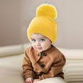 thumbnail image 2 of Kids Warm Winter Knitted Woolen Hat for Boys and Girls Cozy Autumn Outdoor, 2 of 3