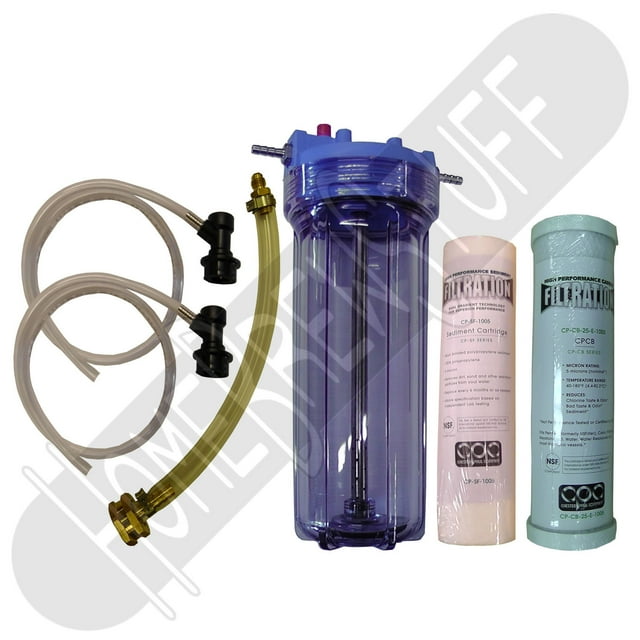 Homebrewstuff 10" Hop Randall Beer Filter Premium Combo Filtration Kit Draft Beer Homebrew