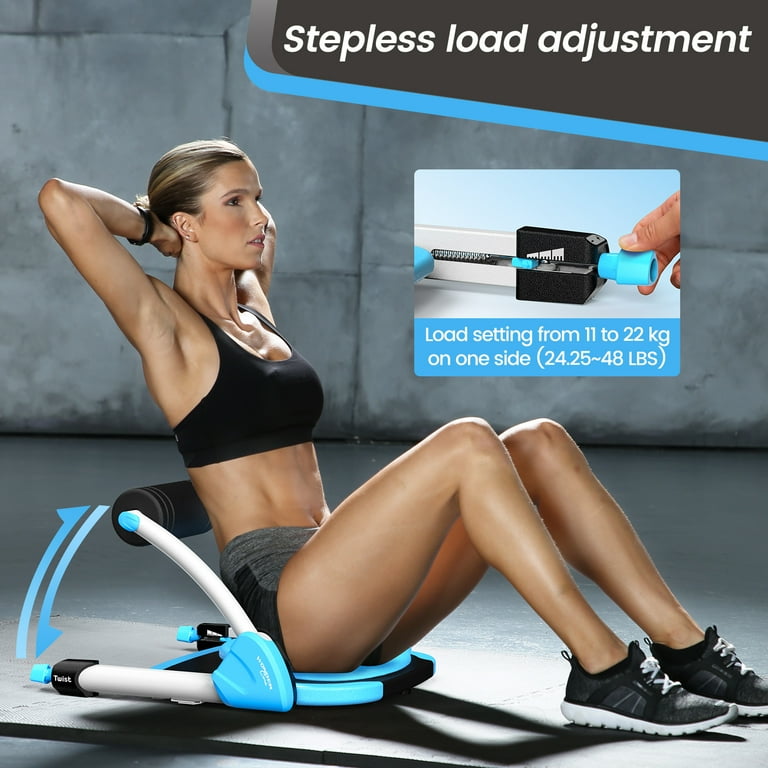 WonderCore Twist Ab Machine, Ab Workout Equipment, Sit Up Machine