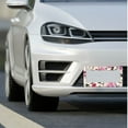 thumbnail image 5 of 1 Pcs Vintage Floral Arrangement License Plate Frame,License Plate Cover for Car Decorative Parts,Aluminum License Plate Bracket Holder Rust-Proofof for US Standard Car, 5 of 8
