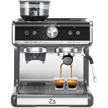 Espresso Machine, 20 Bar Coffee Maker with Milk Frother Steam Wand, Semi-Automatic Coffee Machine for Cappuccino