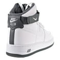 thumbnail image 3 of Nike Air Force 1 Hi '07 Men's Shoes White-Dark Grey cd0910-100, 3 of 6