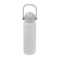 thumbnail image 4 of Ozark Trail 30oz Vacuum-Insulated Stainless Steel Dual Lid Insulated Water Bottle, Double Wall Vacuum Insulated Travel Bottle with Sip & Chug Lid, Light Gray, 4 of 18