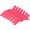 Rose Red HP, variant on Neutral Double-Hinged Hair Clips Pack of 7 for Women Perfect for Styling and Salon Use Hairdresser Tools
