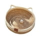 thumbnail image 4 of Cama tejida para gatos, cesta portátil para dormir, redonda, y resistente a los arañazos, para perros, cachorros, gatos de interior y mascotas L, 4 of 8