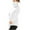 White, variant on RongHuan Unisex Sun Protection Shirt Plus Size Long Sleeve Tops Lightweight Athletic T-Shirt Solid Color Shirts with Mask