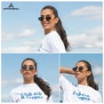 thumbnail image 2 of Gafas de Sol Vintage Ovaladas Pequeñas Appassal AP3716 Oro/Verde, 2 of 5