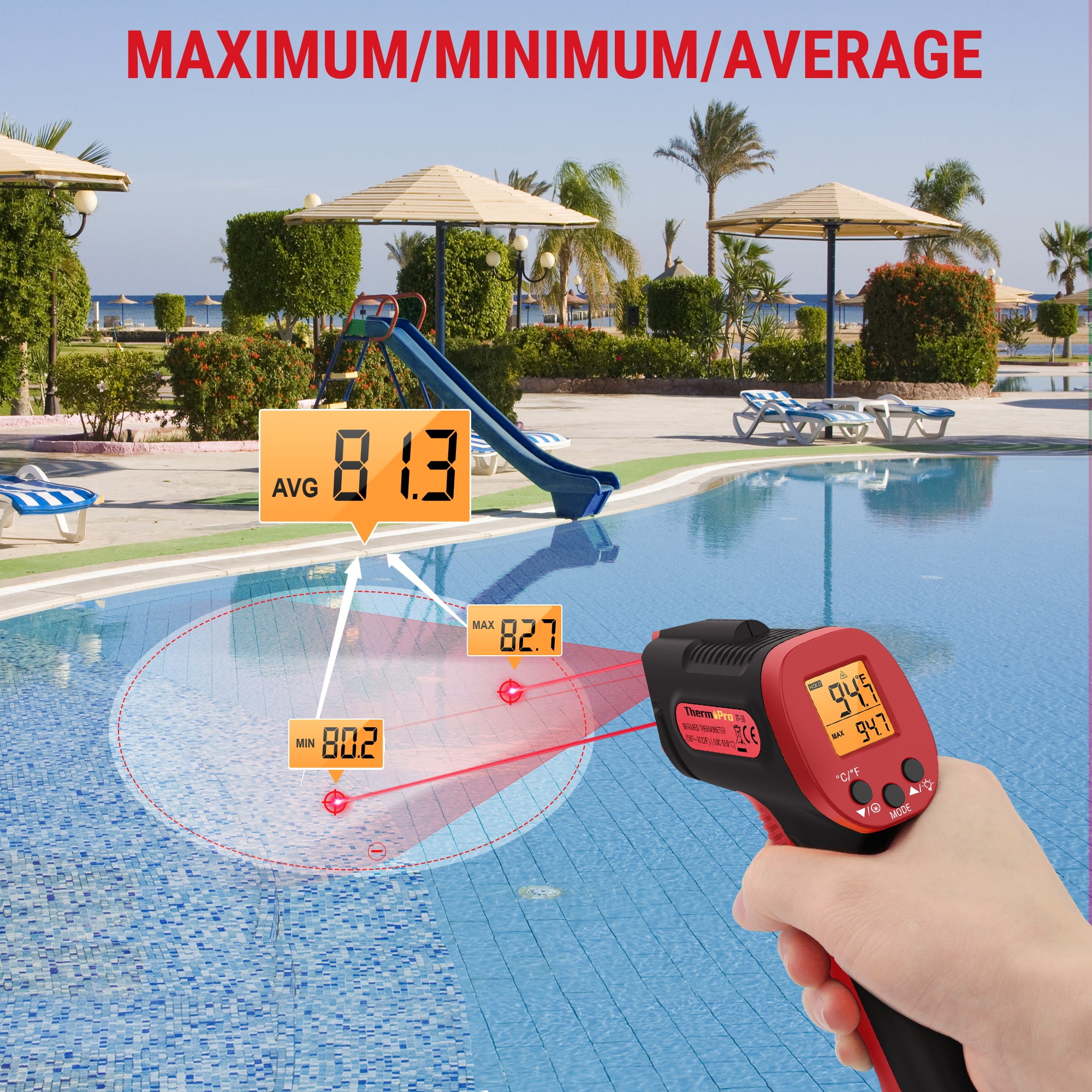 PST-100 Infrared Laser Thermometer - Price & Features