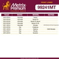 thumbnail image 2 of Metrix Premium Chassis Parts - 2 PC Front Lower Ball Joint Kit Fits 14 Hyundai Sonata, 13-18 Santa Fe, 13-18 Santa Fe Sport, 13-19 Santa Fe XL, 12-17 Azera, 12-13 Sonata, K500231, Made in Europe, 2 of 8