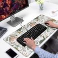 thumbnail image 2 of Long Mouse Pads for Desk,Colorful Dinosaurs Floral Pattern Desk Mats on Top Of Desks, Desk Mouse Pad Extra Large with 3mm Non-Slip Base and Stitched Edge for Gaming,Office,Work,Home 31.5"x15.7", 2 of 6