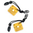thumbnail image 3 of Miangastore 2 Pcs Miroir de Signal Multifonctionnel pour Urgence Extérieure Miroir Réfléchissant avec Lanière Portable pour Randonnée Camping Kayak, 3 of 9