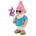 thumbnail image 1 of Estatua de Gnomos, Adornos Decorativos Gnomos Figuran Figurina de Molino de Viento Resistente Al Clima para Césped, 1 of 7