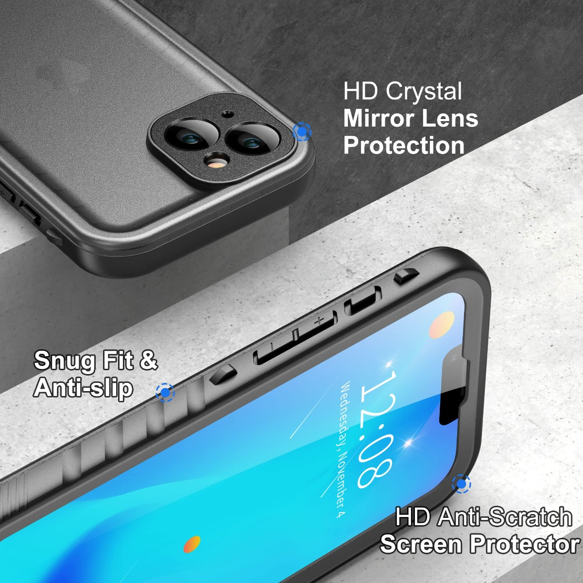 SPORTLINK Waterproof iPhone 14 Case, Full-Body Protection photo 5
