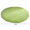 thumbnail image 6 of Mdesiwst Kids Room Rug Super Soft Luxury Round Fluffy Area Rug Anti-slip Bottom Comfortable Plush 120cm Solid Color Bedroom Nursery Area Carpet Nursery Area, 6 of 8