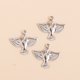 thumbnail image 1 of 100 Uds. De abalorios espaciadores de corazones de aleación pequeños de 6x6mm, abalorios aptos para pulseras DIY, collares hechos a mano, accesorios de joyería Tan Jianjun unisex, 1 of 2
