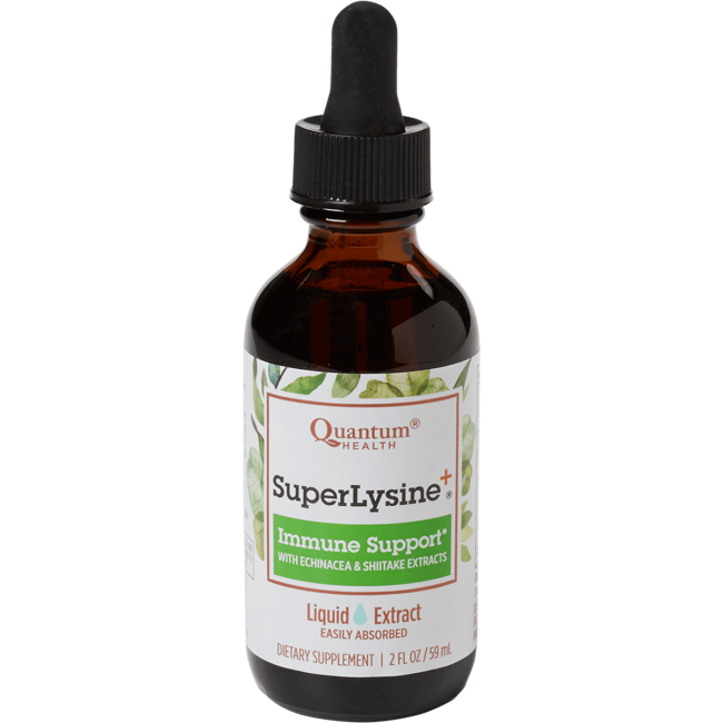 Quantum Health Super Lysine Plus Liquid Extract 2 fl. oz. Walmart
