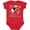 Red, variant on Inktastic My Mimi Loves Me Boys or Girls Baby Bodysuit