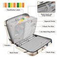 thumbnail image 4 of Haosy Accordion File Organizer Zipper Binder 500 Sheet 6-Tab Expanding File Folder Multi-Pocket 1.2 Inch 3 Ring Dog Bone, 4 of 7