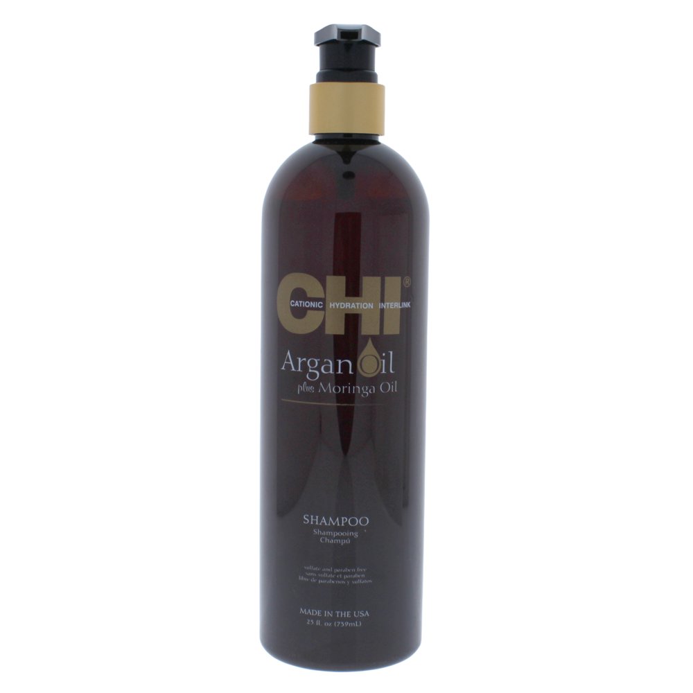 CHI CHI Shampoo, SulfateFree and ParabenFree, Argan Oil, 25 fl oz