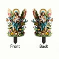thumbnail image 6 of Mother's Day Flower Fairy Mother and Youngster 2D Acrylic Ground Insert, Holiday Gift Courtyard Garden Decoration, Warm Home Landmark for Yard Patio, 6 of 8