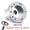 EZGO-Silver, variant on EZGO Golf Cart Steering Wheel Adapter, 5-6 Hole Golf Cart Steering Wheel Replacement Adapter Only for EZGO TXT & RXV (Black)