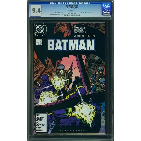 Batman #406 - CGC 9.4 Comic Book