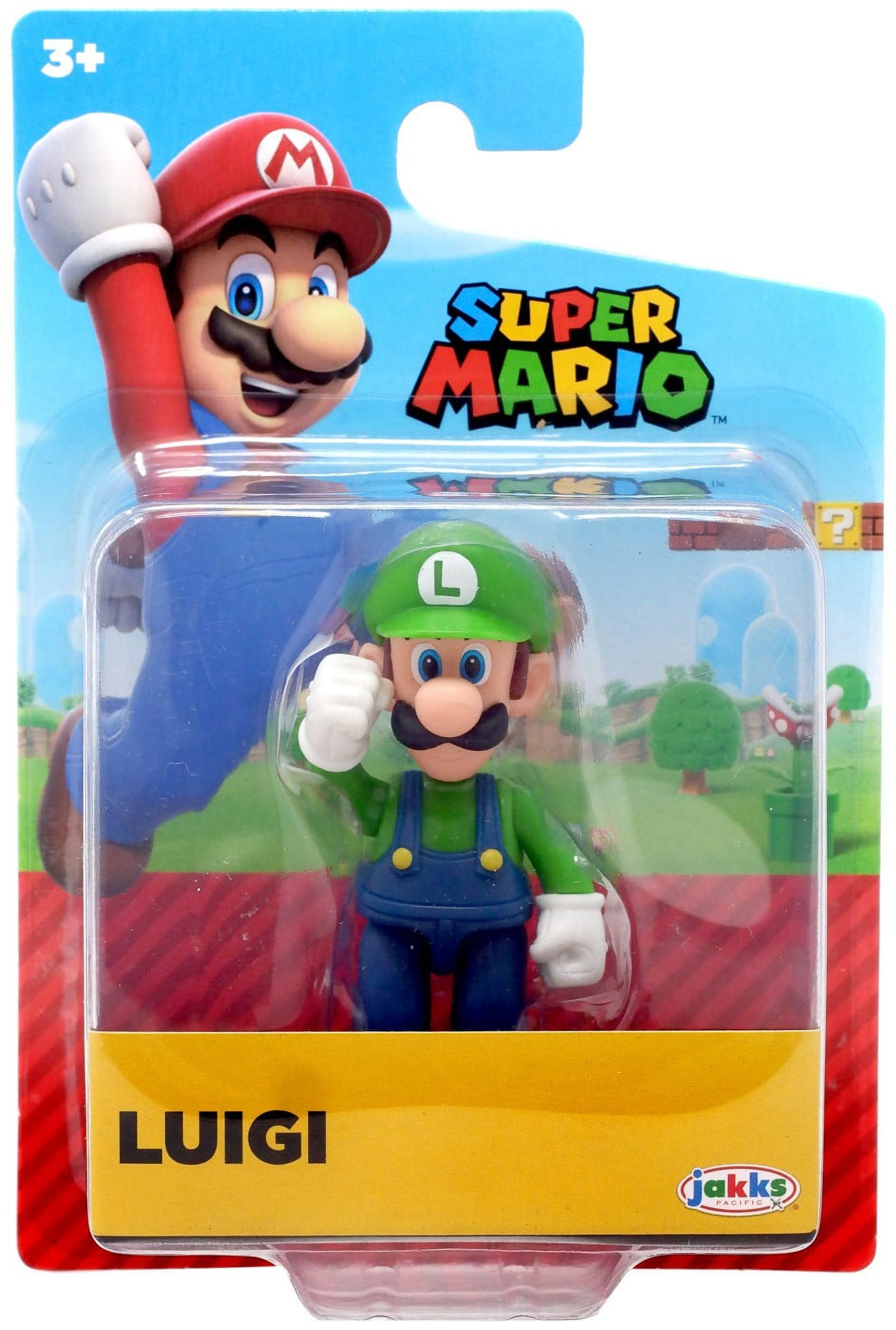 ルイジ ミニサイズ World of Nintendo Luigi Mini Figure, Wave 42, 2 1/2-Inch with