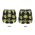 thumbnail image 4 of Disketp Sunflower Skull Boho Print Women's Shorts Workout Shorts for Athletic Gym Running Shorts with Phone Pockets XX-Large, 4 of 8