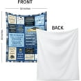 thumbnail image 5 of Graduation Gifts for Her Him Class of 2025 Throw Blanket for Women Men 025 Graduation Decorations High School Seniors Gifts for Him Her 2025 Graduation Blankets College Graduates Blankets 50" X 60", 5 of 5