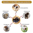 thumbnail image 4 of Protector de patas de perro VALFRID con empuñaduras antideslizantes para madera dura M, 4 of 7