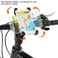 thumbnail image 1 of Bike Phone Holder, Universal Nylon 360 Degree Rotation Bike GPS Mount Handlebar Phone Holder, Bike Stem Phone Holder Road Bike for E-Bike Scooter Mountain Bike, 1 of 8