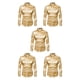 thumbnail image 3 of Sonducket Camisa Transpirable Para Hombre Satén Con Mangas Largas - Trabajo Boda O Casa Camisa Para Hombre Formal Manga Larga Grande Amarillo XL Type2 NO2, 3 of 6