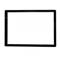 Tunhigl Portable A4 Tracing LED Copy Board Light Box Slim Light Pad USB Power Copy Drawing Board Tracing Light Board For Artists Designing Animation Sketching