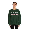 thumbnail image 4 of Inspiring Vacations To Do List Modena City Travel T Gildan 18000 Sweatshirt, 4 of 4