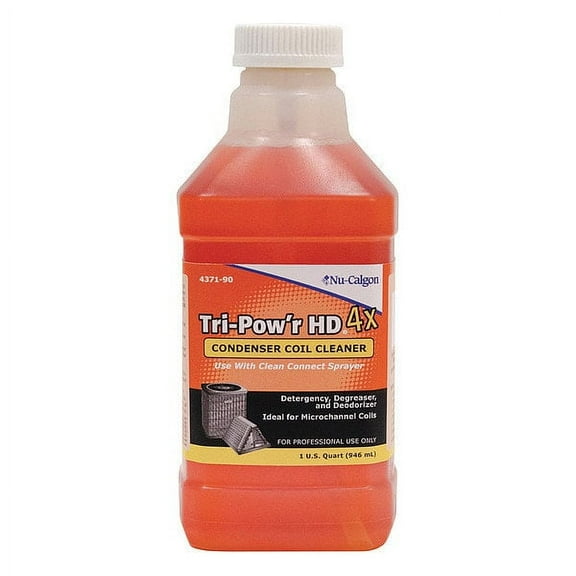 1Pack Nu-Calgon 4371-90 Coil Cleaner, 1 qt., Orange, Liquid