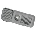 thumbnail image 2 of Alfombrilla de silicona para grifo, protector de fregadero, limpieza segura, sin olor, accesorio para fregadero de cocina y baño, gris oscuro, 2 of 13