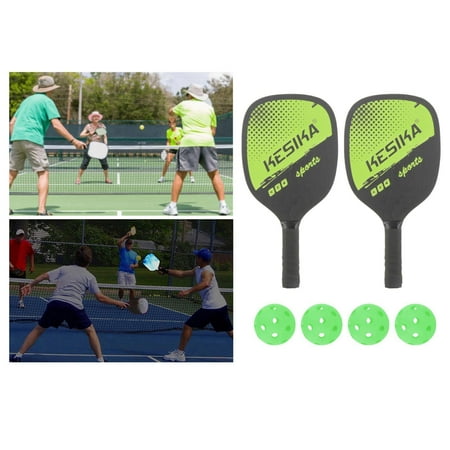 Ruiboury Professional Pickleball Paddles Comfort Grip with Bag 4 Balls