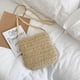 thumbnail image 5 of Bolso Paja Btafrte con Flores para Mujer Hombro Diario Verano Beige Gran Capacidad, 5 of 9